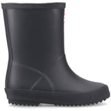 Hunter Junior Kids Kids First (Matte) Wellington Black