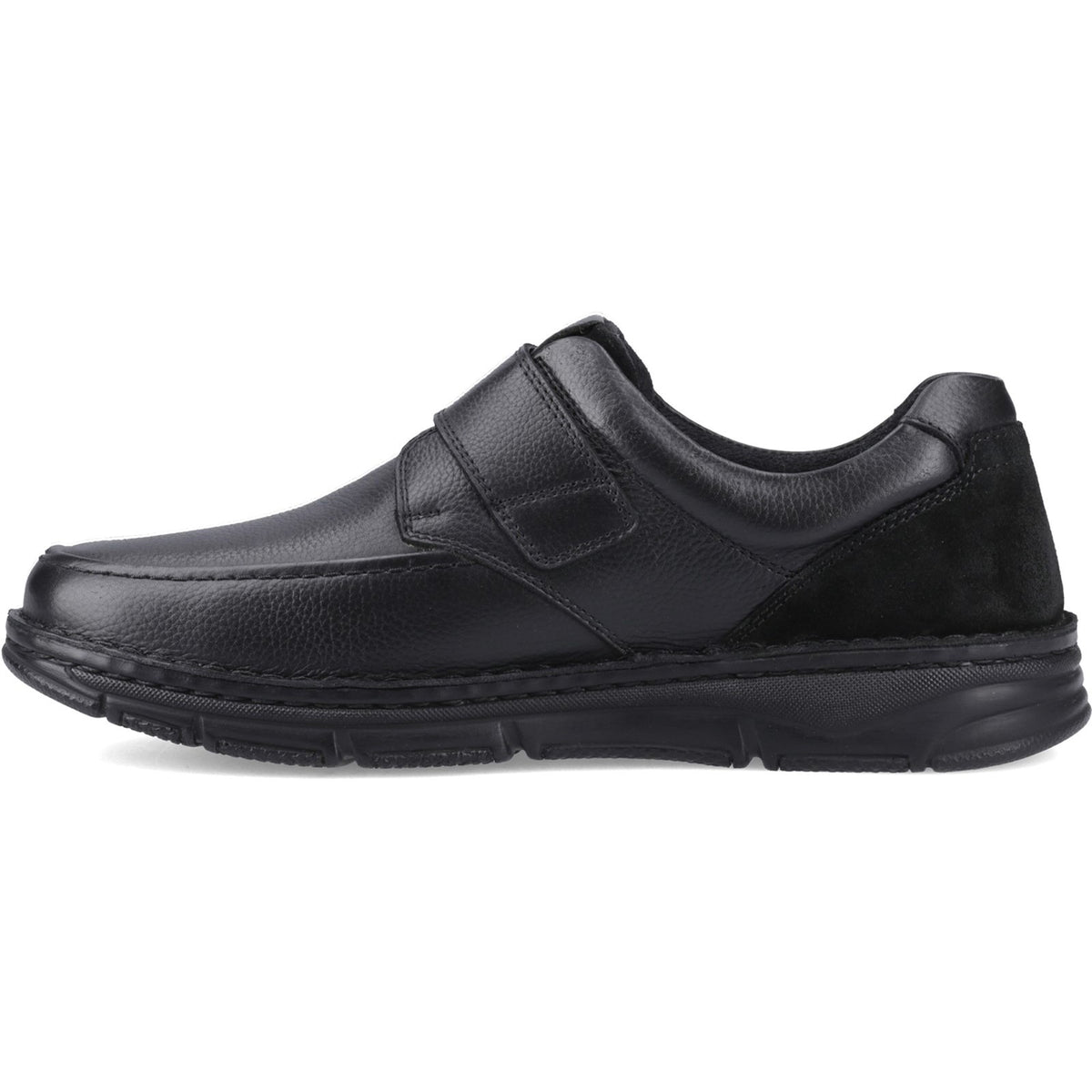 Hush Puppies Mens Forde Touch Fastening Black