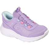 Skechers Junior Girls Bounder Pro Trainer Lavender