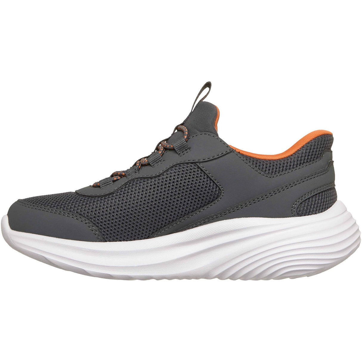 Skechers Junior Boys Bounder Pro Trainer Charcoal