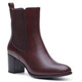 Hush Puppies Womens Camellia Heeled Boot BROWN