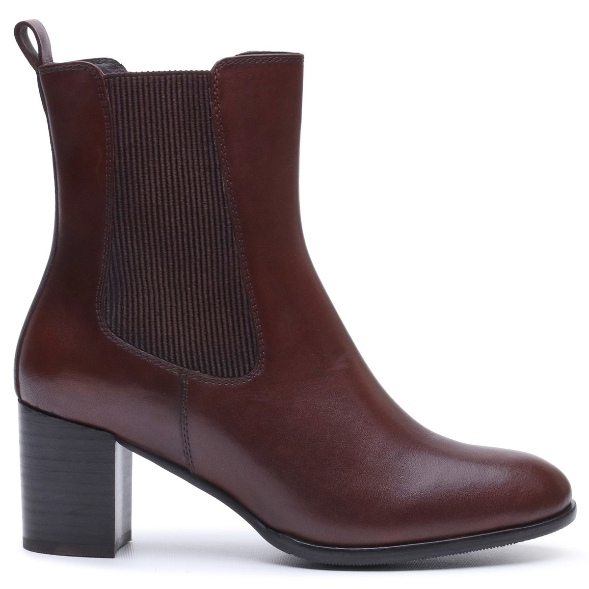 Hush Puppies Womens Camellia Heeled Boot BROWN