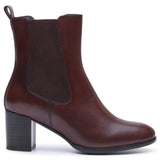 Hush Puppies Womens Camellia Heeled Boot BROWN