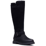 Hush Puppies Womens Cressida Long Boot BLACK