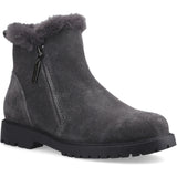 Hush Puppies Womens Hollis Zip Boot GREY