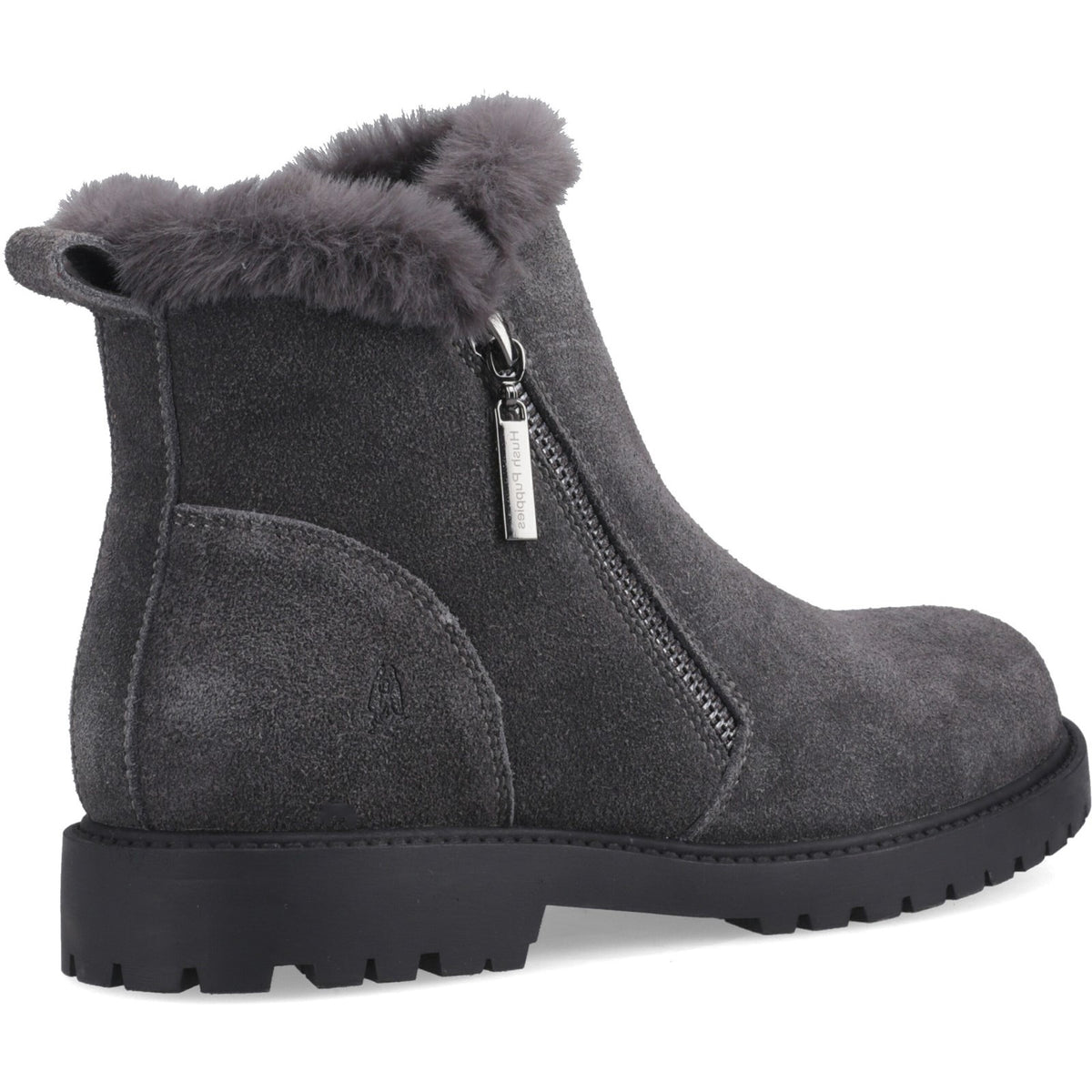 Hush Puppies Womens Hollis Zip Boot GREY