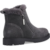 Hush Puppies Womens Hollis Zip Boot GREY