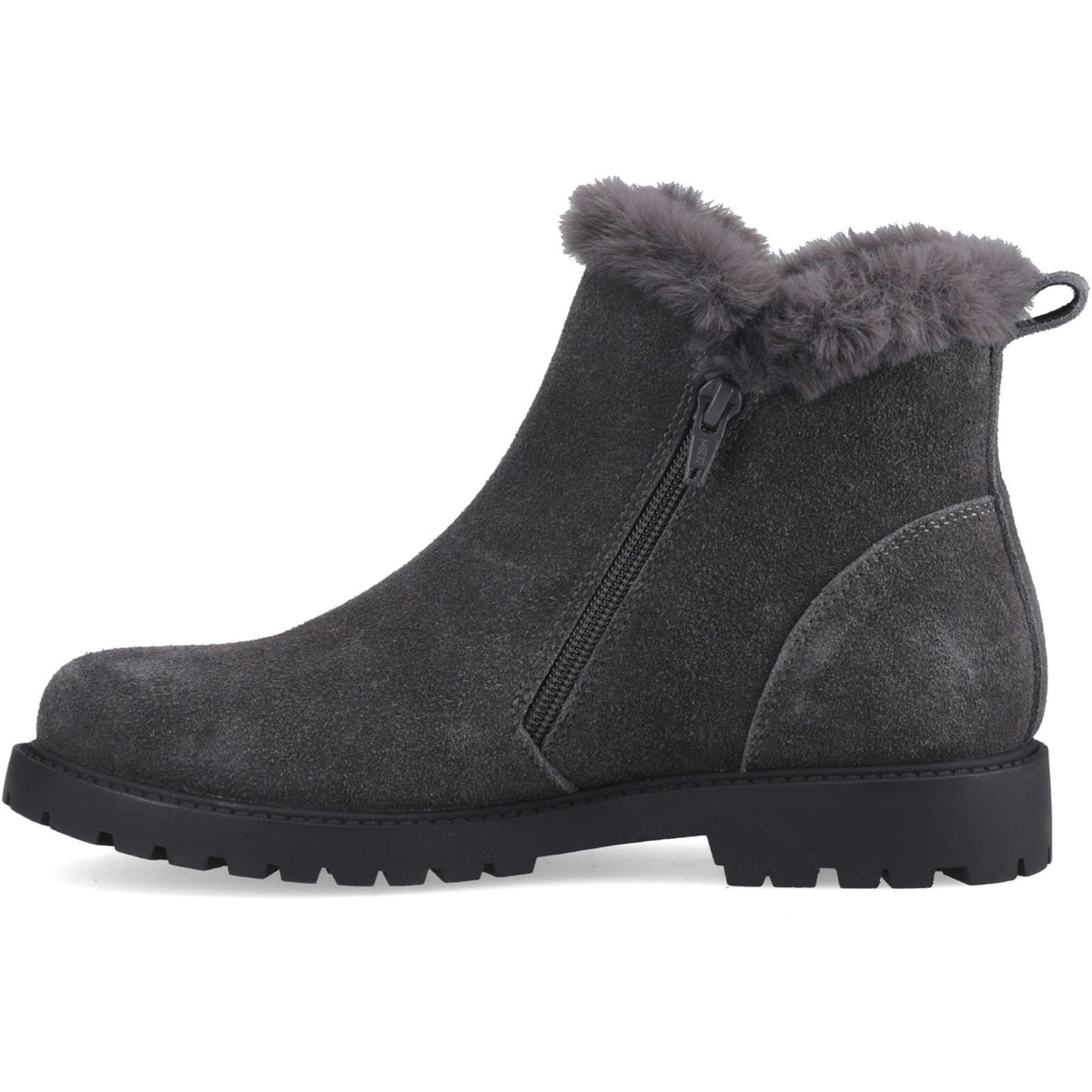 Hush Puppies Womens Hollis Zip Boot GREY