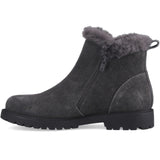 Hush Puppies Womens Hollis Zip Boot GREY