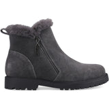 Hush Puppies Womens Hollis Zip Boot GREY