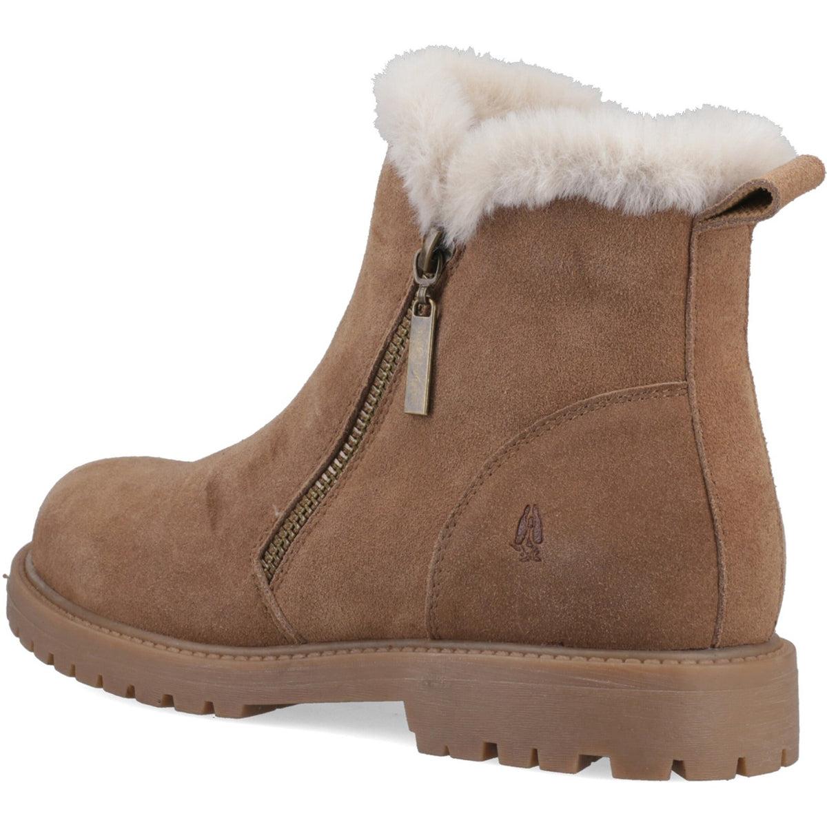 Hush Puppies Womens Hollis Zip Boot LIGHT TAN
