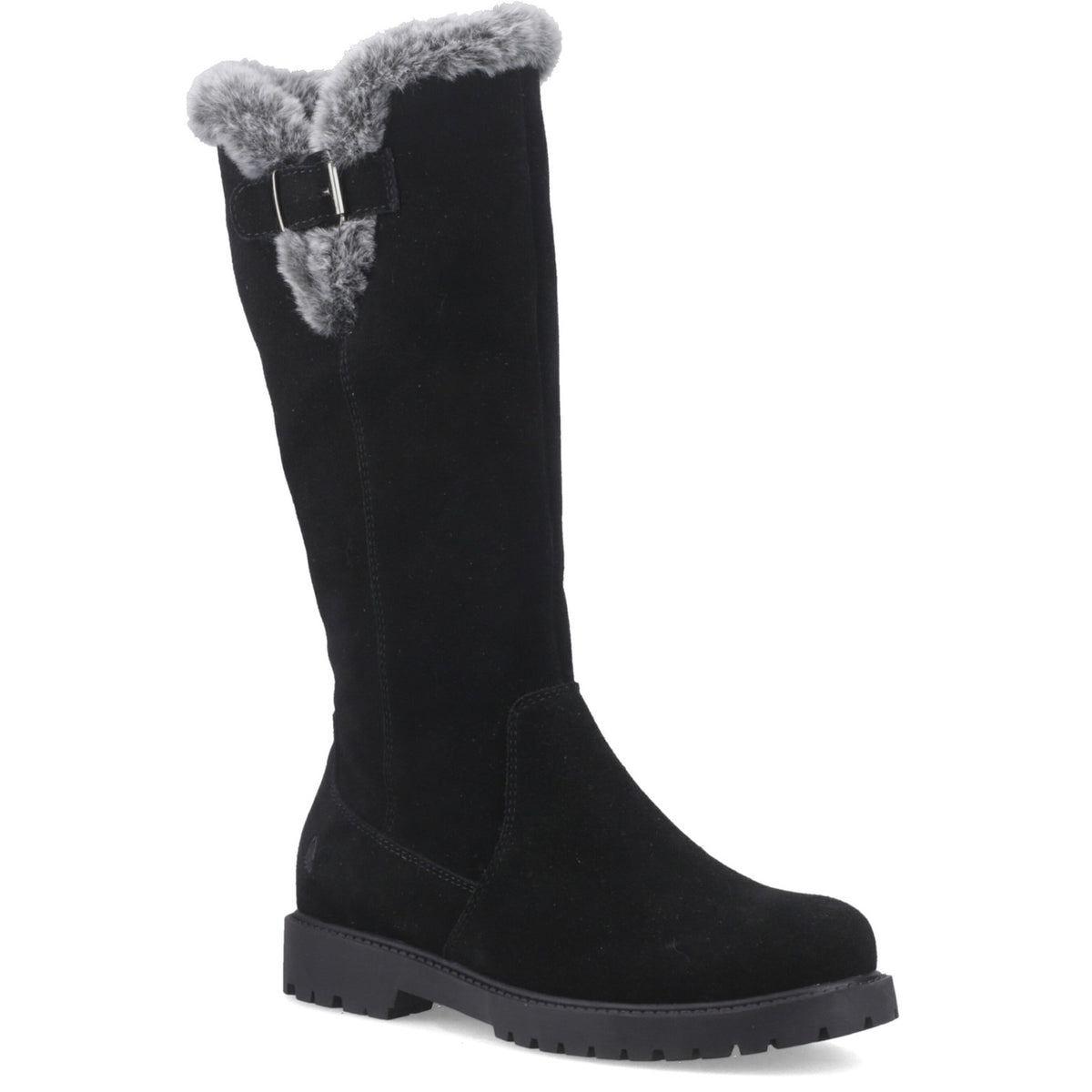 Hush Puppies Womens Honor Long Boot BLACK