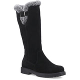 Hush Puppies Womens Honor Long Boot BLACK