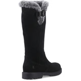 Hush Puppies Womens Honor Long Boot BLACK