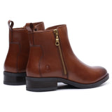 Hush Puppies Womens Perry Zip Boot TAN