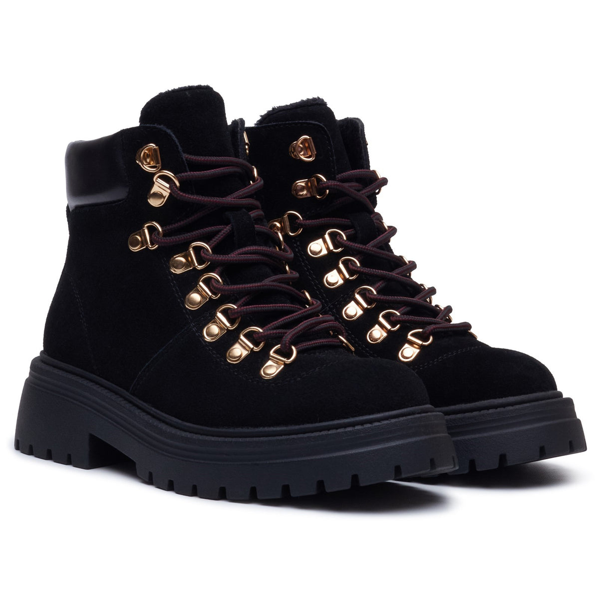 Hush Puppies Womens Robyn Hiker Boot BLACK