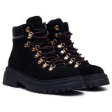 Hush Puppies Womens Robyn Hiker Boot BLACK