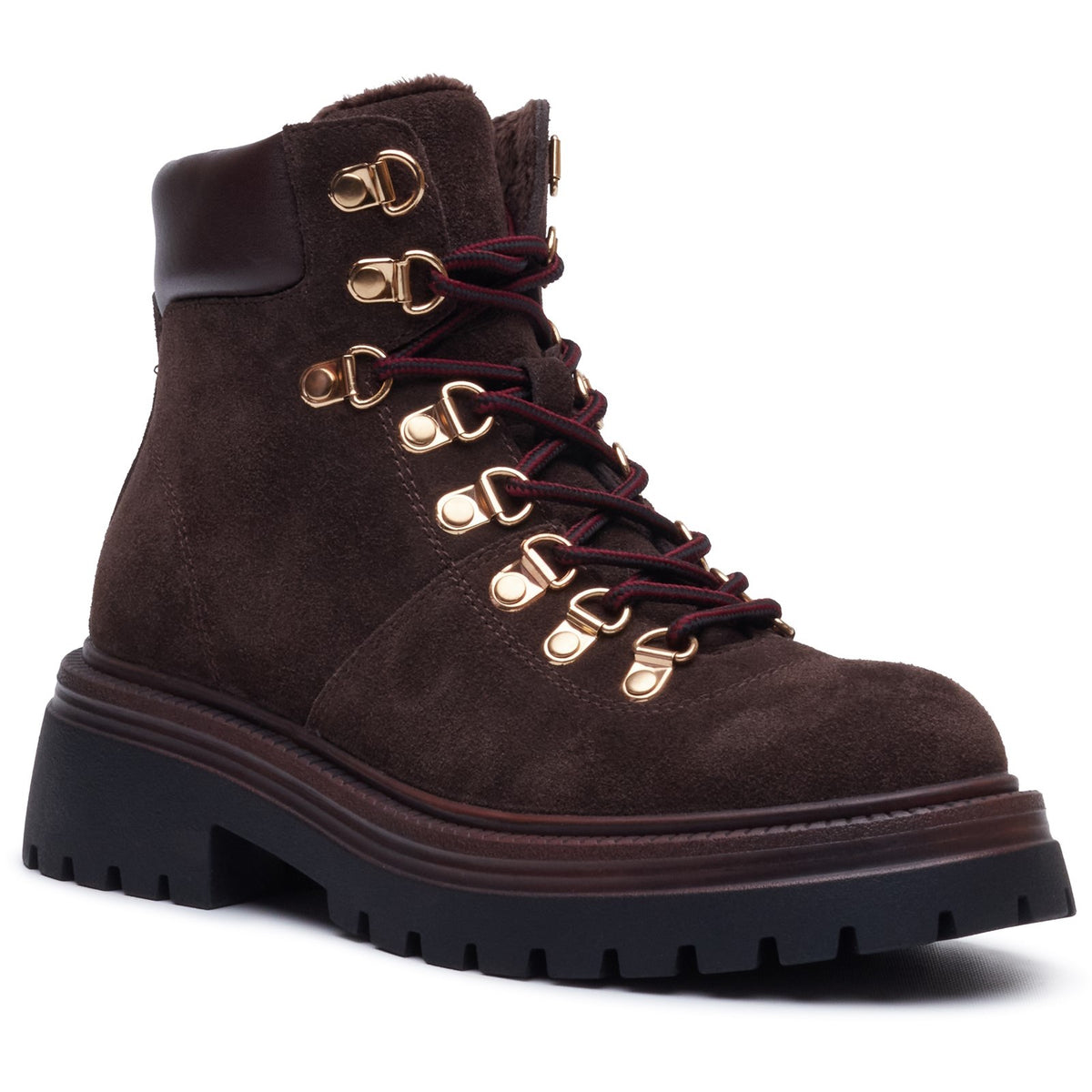 Hush Puppies Womens Robyn Hiker Boot CHOCOLATE