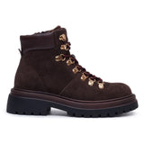 Hush Puppies Womens Robyn Hiker Boot CHOCOLATE