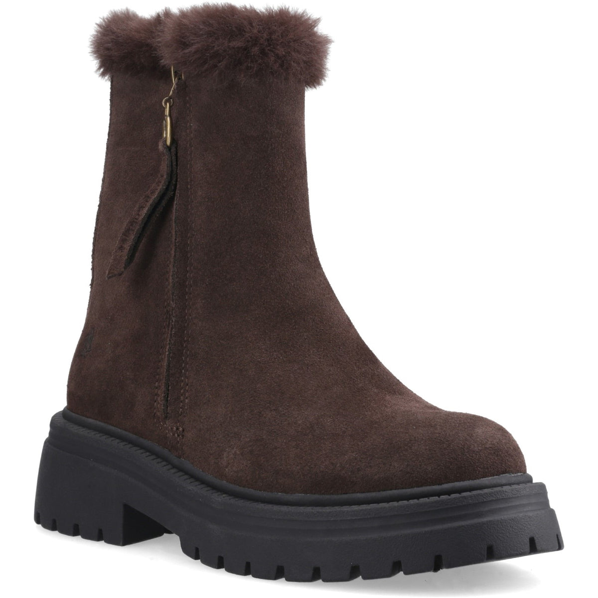 Hush Puppies Womens Rosalind Boot CHOCOLATE