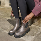 Hush Puppies Womens Rose Chelsea Boot BRONZE