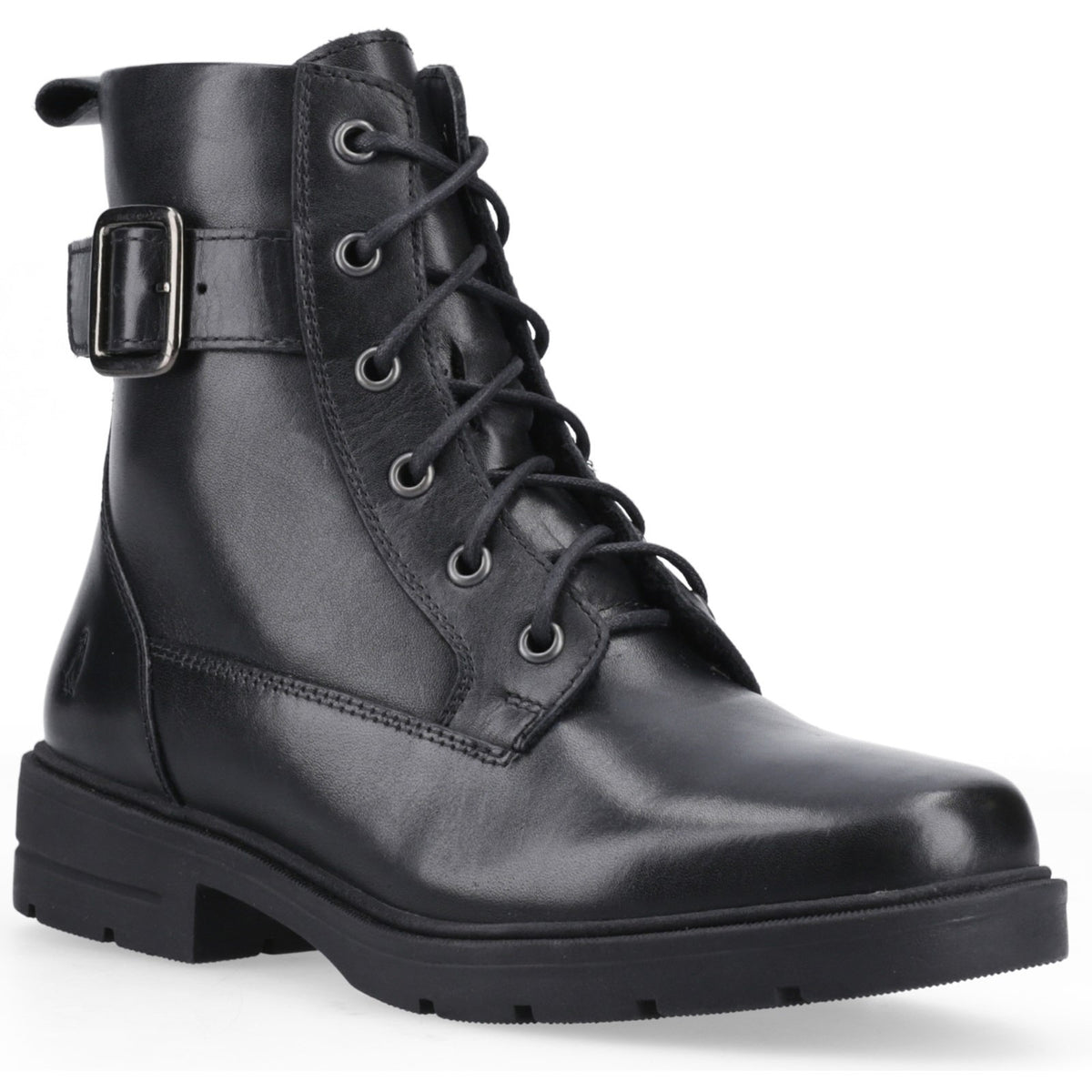 Hush Puppies Womens Teagan Biker Boot BLACK