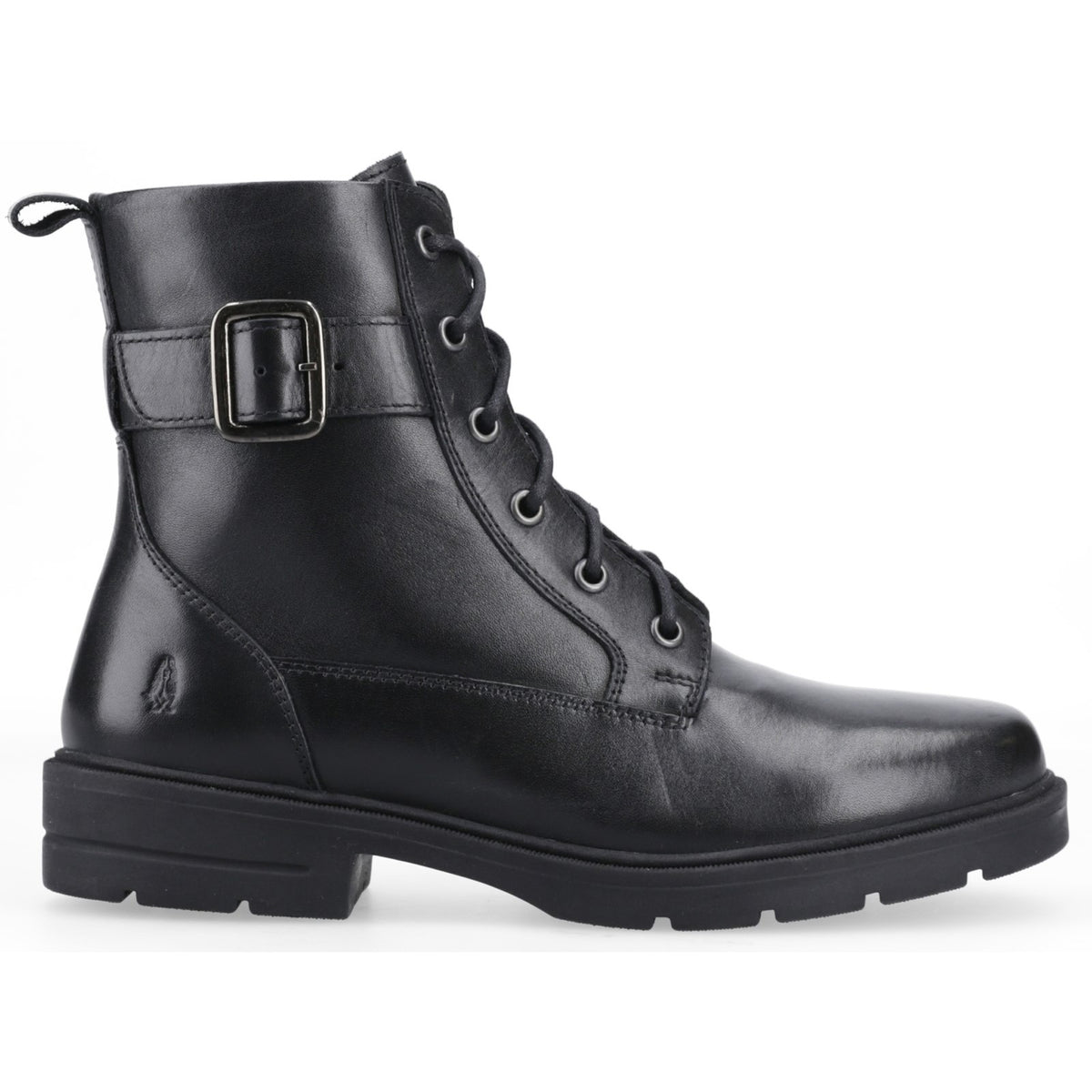 Hush Puppies Womens Teagan Biker Boot BLACK