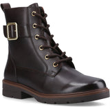Hush Puppies Womens Teagan Biker Boot BROWN