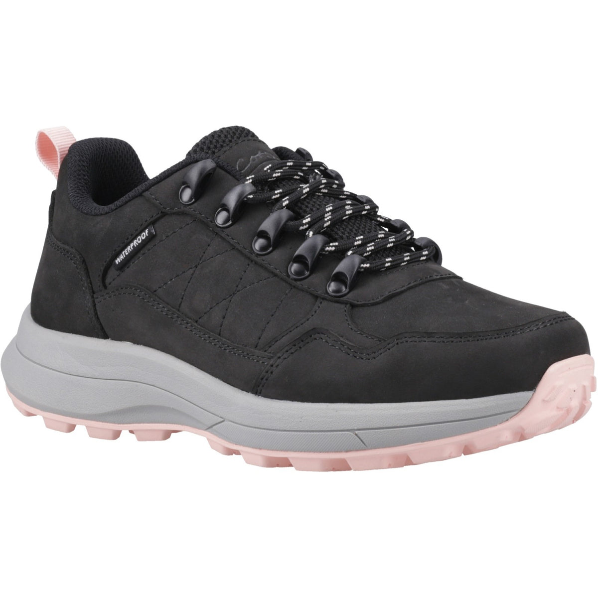 Cotswold Womens Elmfield Nubuck Ladies Black