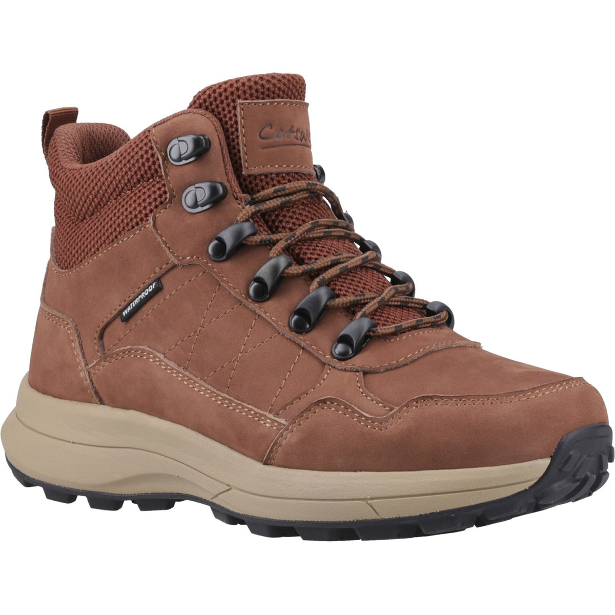 Cotswold Womens Oddington Ladies Nubuck Brown