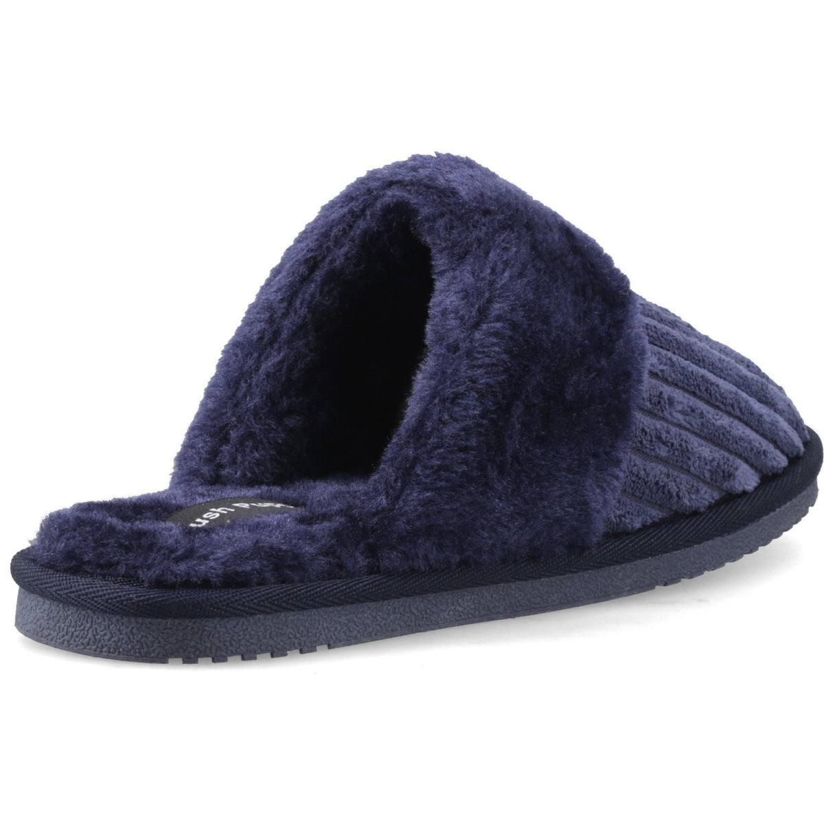 Hush Puppies Womens Arianna Cord Slipper Navy