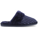Hush Puppies Womens Arianna Cord Slipper Navy