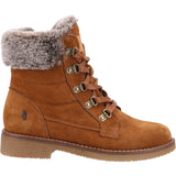 Hush Puppies Womens Florence Wide Fit Boot TAN