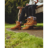 Hush Puppies Womens Florence Wide Fit Boot TAN