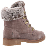 Hush Puppies Womens Florence Wide Fit Boot TAUPE