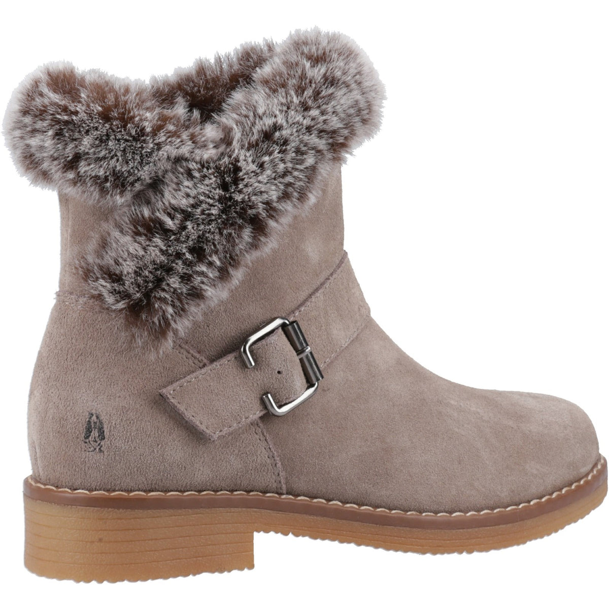 Hush Puppies Womens Hannah Wide Fit Boot TAUPE