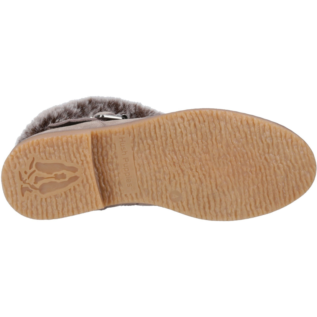 Hush Puppies Womens Hannah Wide Fit Boot TAUPE