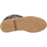 Hush Puppies Womens Hannah Wide Fit Boot TAUPE