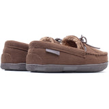 Hush Puppies Mens Ace Cord Slipper BROWN