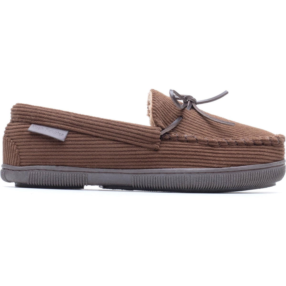 Hush Puppies Mens Ace Cord Slipper BROWN