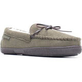 Hush Puppies Mens Ace Cord Slipper KHAKI