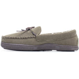 Hush Puppies Mens Ace Cord Slipper KHAKI