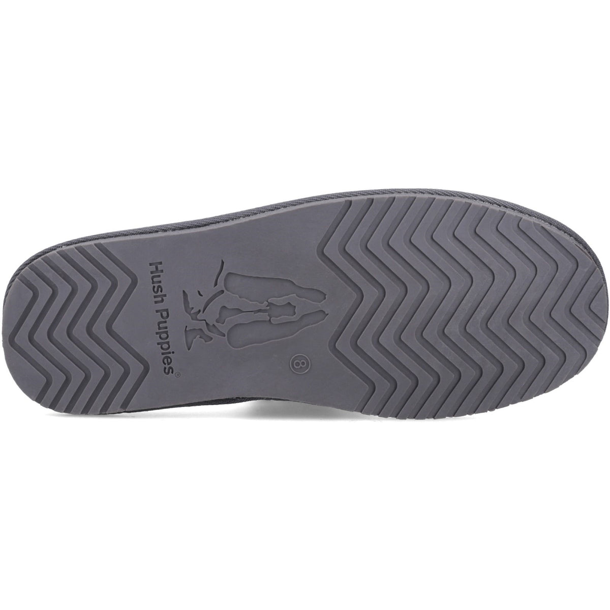 Hush Puppies Mens Calvin Slipper GREY