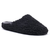 Hush Puppies Mens Good Teddy Slipper BLACK
