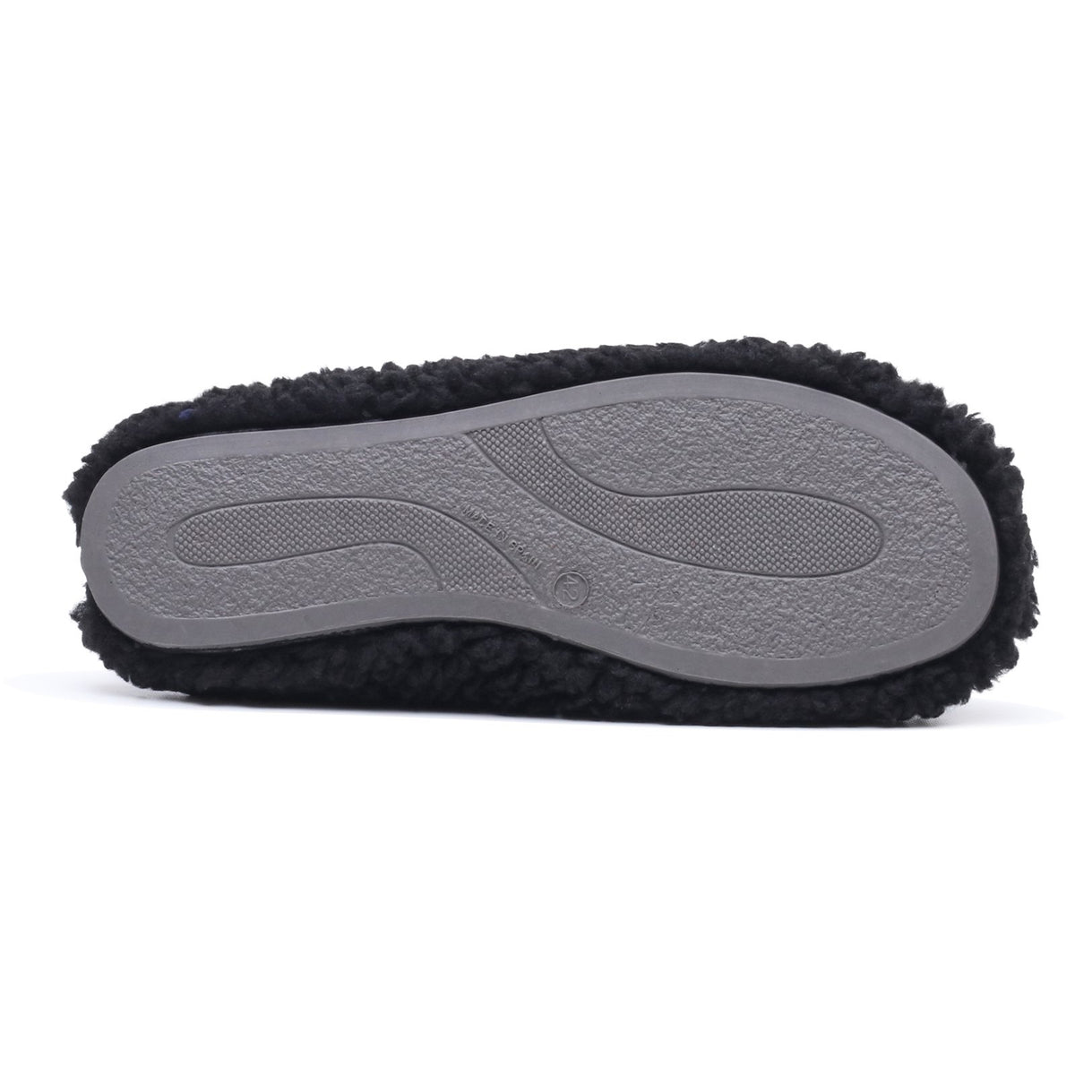 Hush Puppies Mens Good Teddy Slipper BLACK