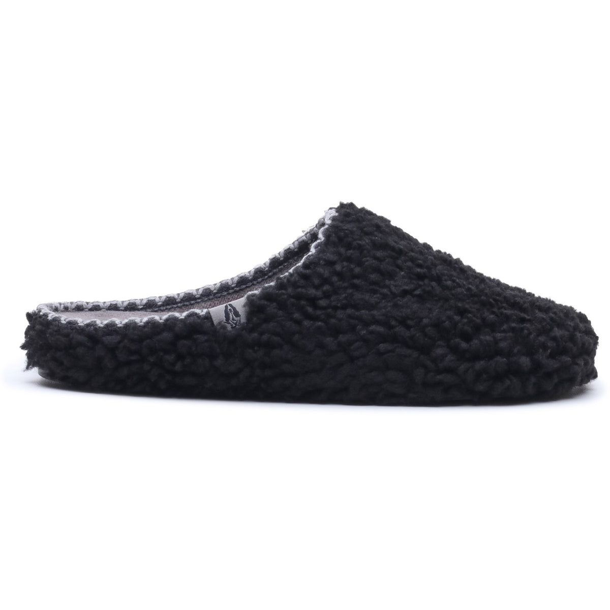Hush Puppies Mens Good Teddy Slipper BLACK
