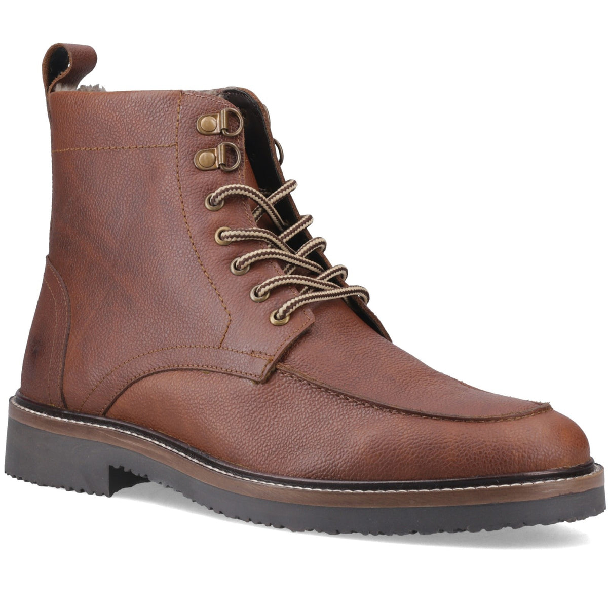 Hush Puppies Mens Huxley Boot BROWN