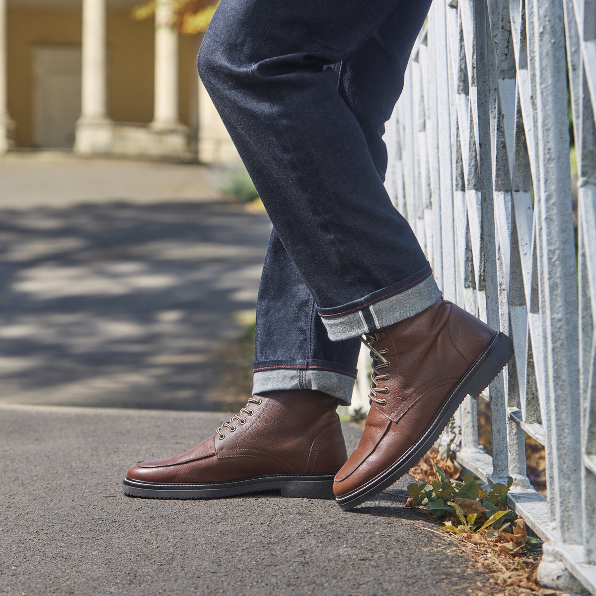 Hush Puppies Mens Huxley Boot BROWN