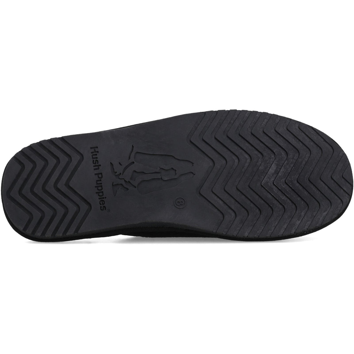Hush Puppies Mens Coady Cord Slipper Black