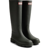 Hunter Mens Unisex Downpour Tall Boot Dark Olive